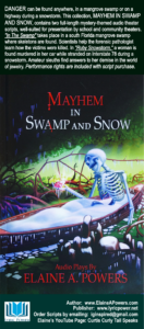 cover of theater script Mayhem in Swamp and Snow