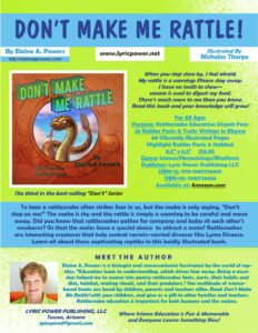 infographic complete book description of book Don't Make Me Rattle