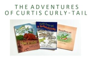 book covers curtis curly-tail