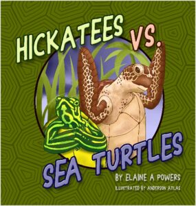 green book cover with turtle illustration