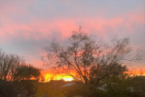 photo of sunrise in tucson az