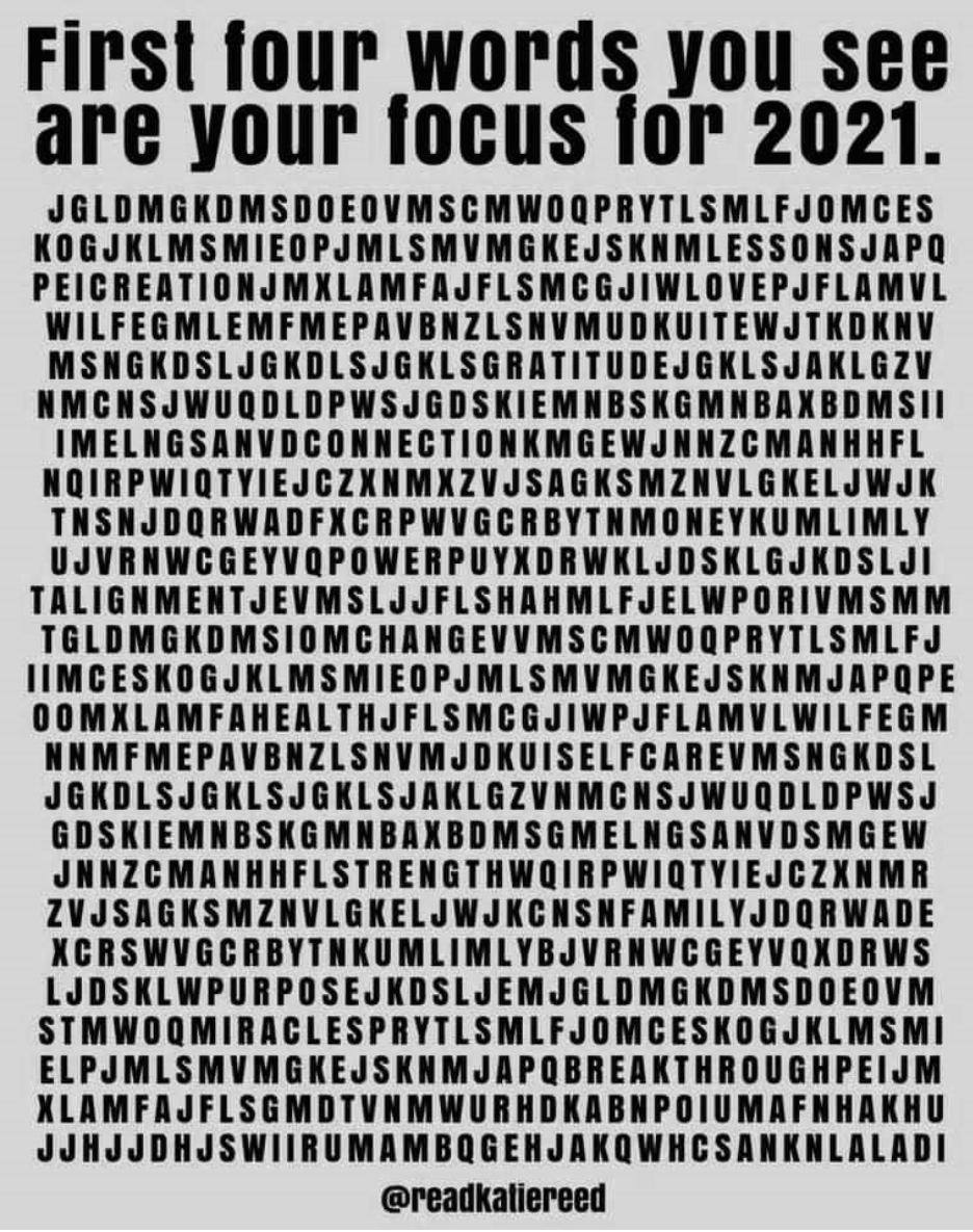 image of word search from Facebook