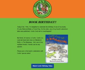 graphic for book birthday announcement
