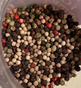 photo of peppercorns in bowl