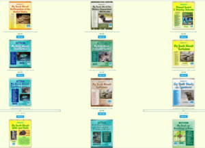 screenshot of workbook covers