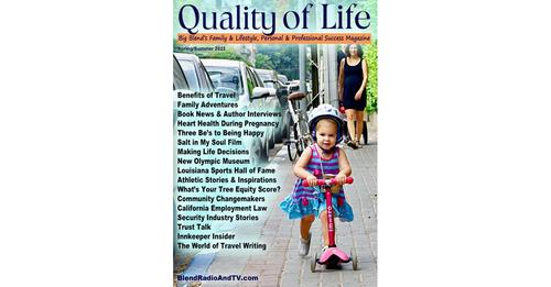 Quality of Life Magazine Spring/Summer 2022 Cover.